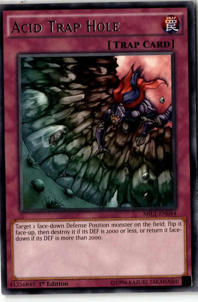 Millennium Pack #MIL1-EN044 Acid Trap Hole - Yu-Gi-Oh! Card Single