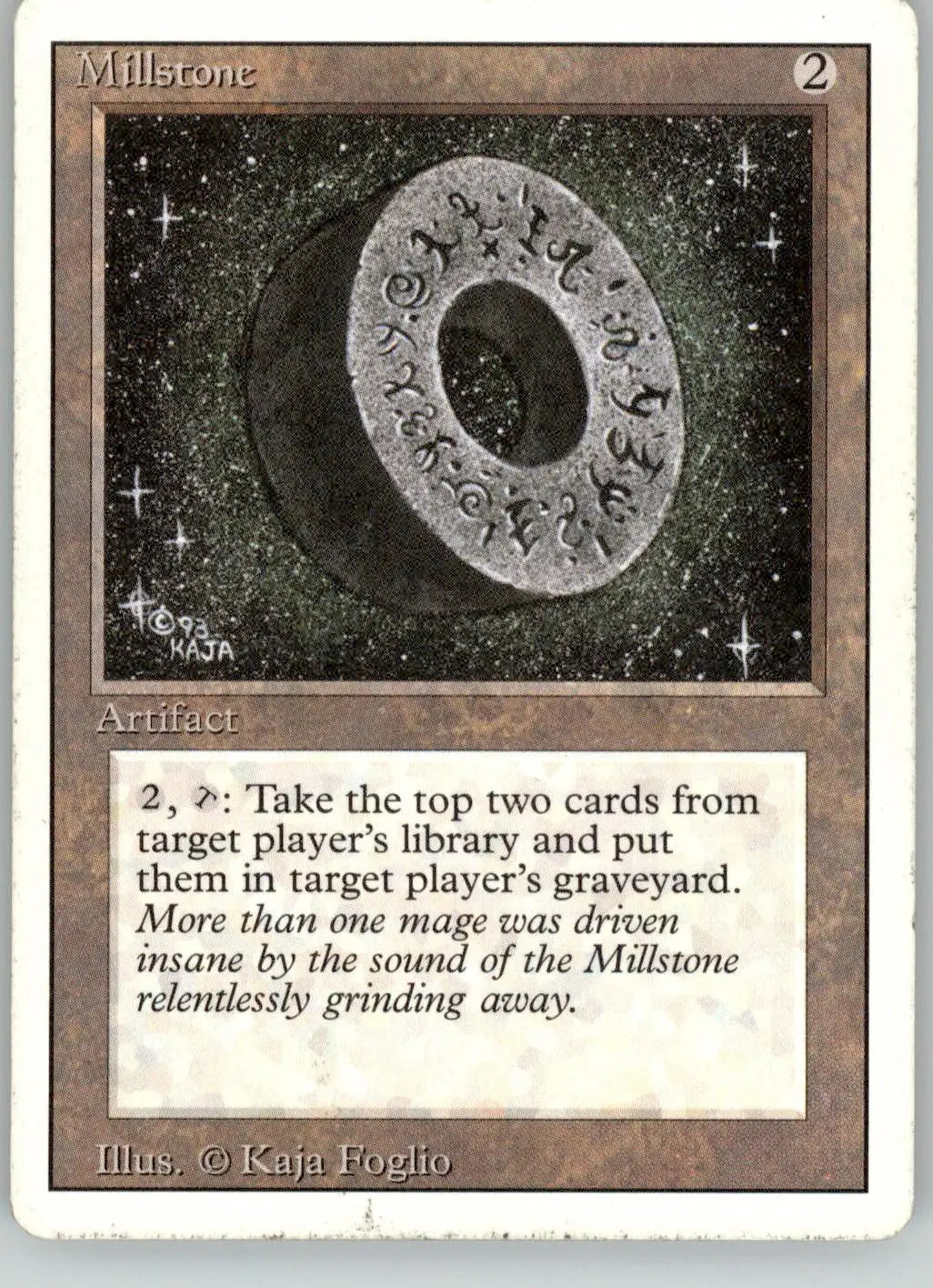 Millstone - Revised Edition - MP Magic: The Gathering - Magic Card Single