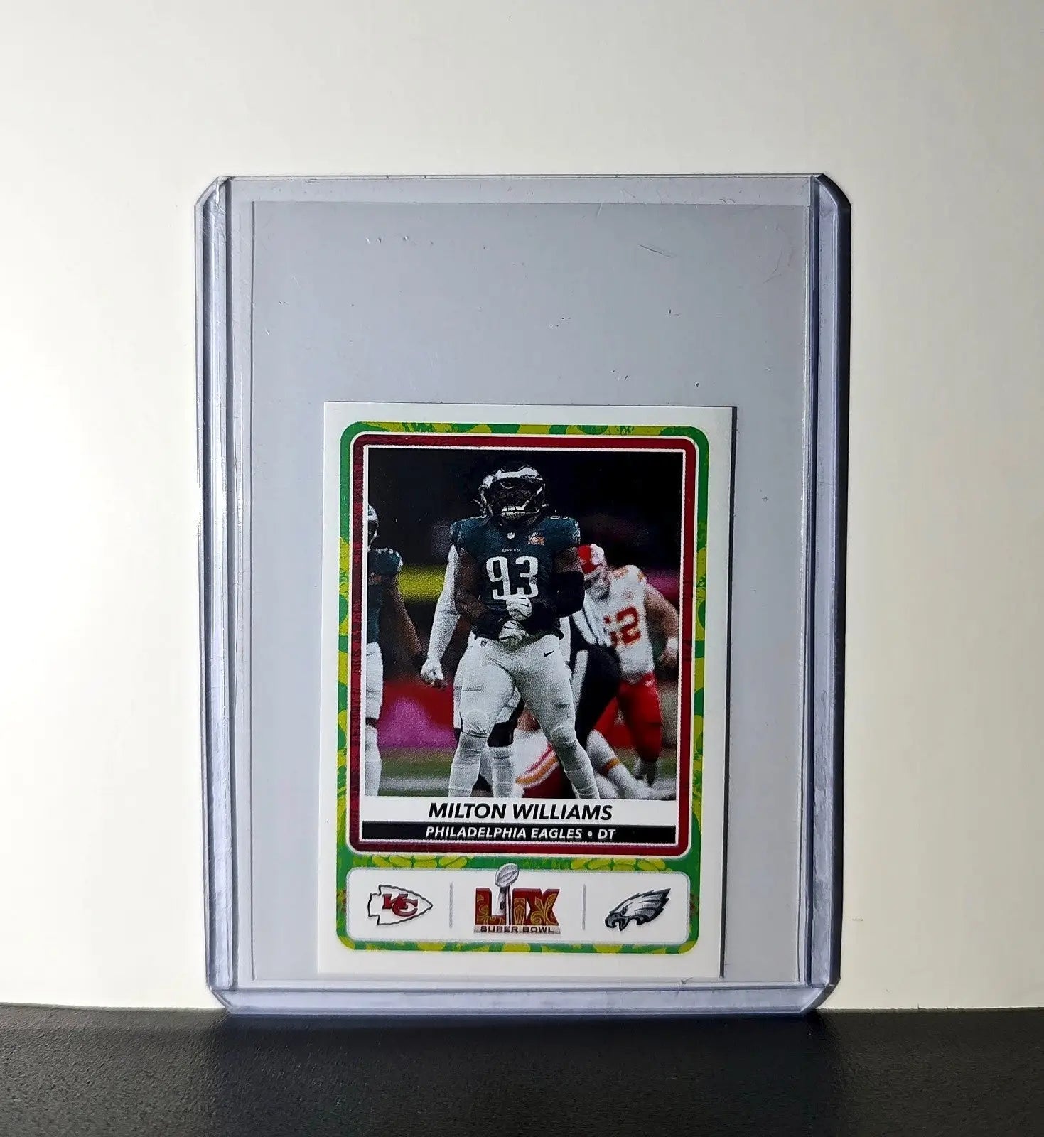 Milton Williams 2025 Panini NFL Super Bowl LIV #34 Sticker - Other