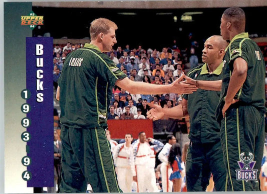 Milwaukee Bucks - 1993-94 Upper Deck - #224 - Basketball - Basketball Card Single