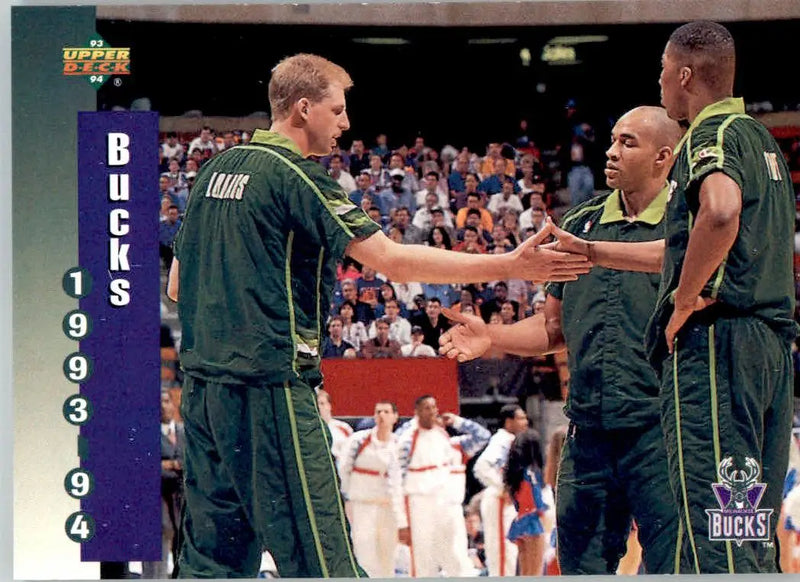 Milwaukee Bucks - 1993-94 Upper Deck - #224 - Basketball - Basketball Card Single