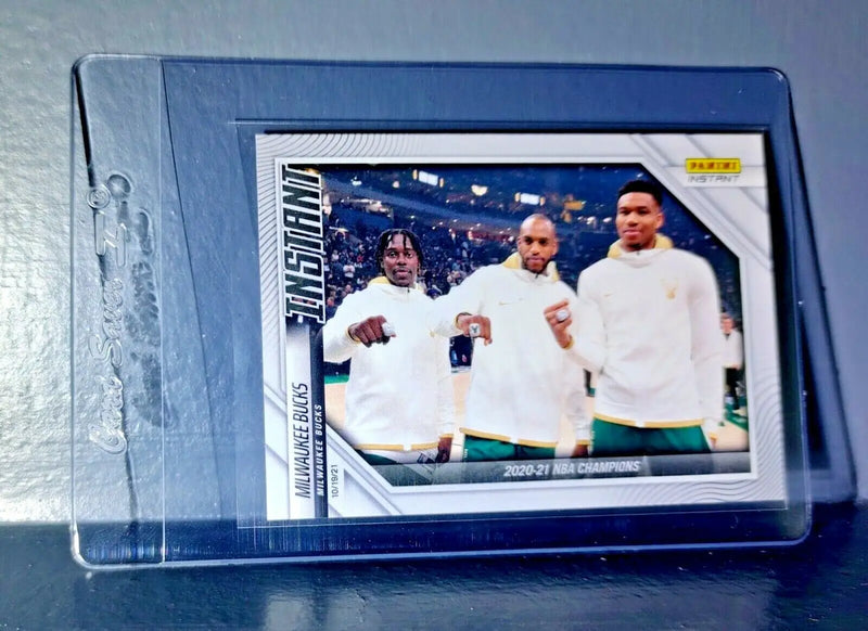 Milwaukee Bucks NBA Championship 2021-22 Panini NBA Instant #1 Card 1 of 242
