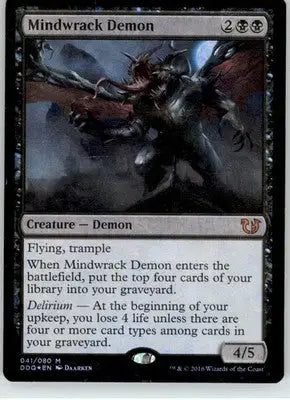 Mindwrack Demon - Duel Decks: Blessed vs. Cursed - 41 - Foil HP Magic - Magic Card Single