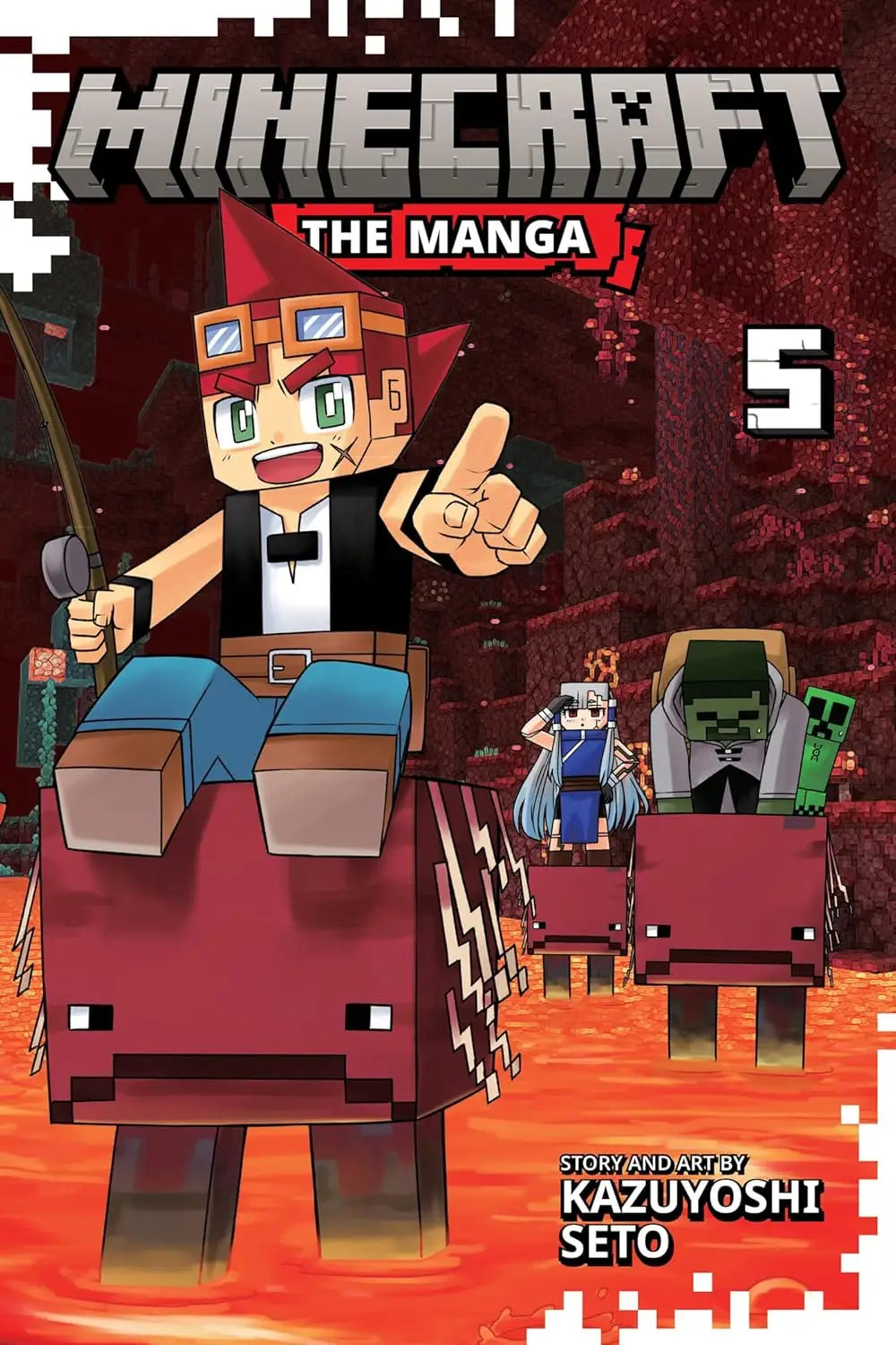 Minecraft The Manga Graphic Novel Volume 05 - Comic Book