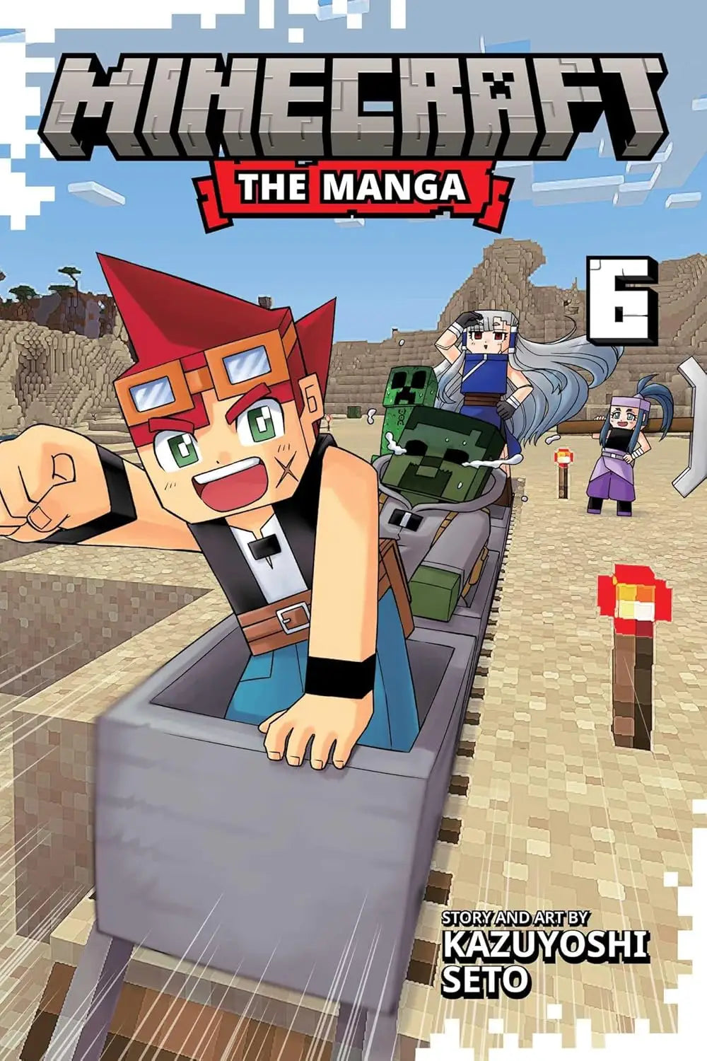 Minecraft The Manga Graphic Novel Volume 06 - Comic Book