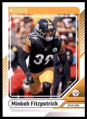 Minkah Fitzpatrick 2024 Donruss #26 Pittsburgh Steelers Football Card NFL Sports - Football Card Single