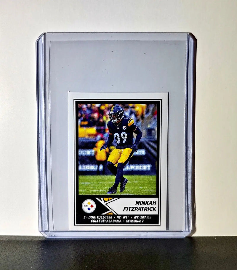 Minkah Fitzpatrick 2024 Panini NFL Sticker #166 Pittsburgh Steelers