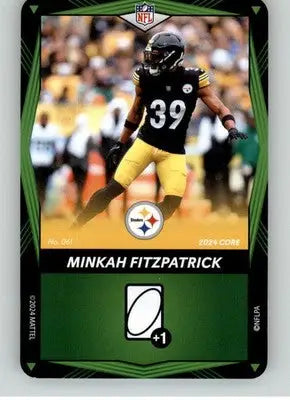Minkah Fitzpatrick - 2024 UNO Elite Core Edition - Green - #061 - Football - Football Card Single