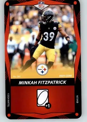 Minkah Fitzpatrick - 2024 UNO Elite Core Edition - Red - #061 - Football - Football Card Single