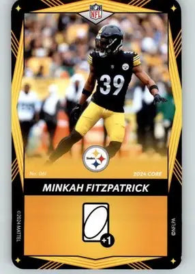 Minkah Fitzpatrick - 2024 UNO Elite Core Edition - Yellow - #061 - Football - Football Card Single
