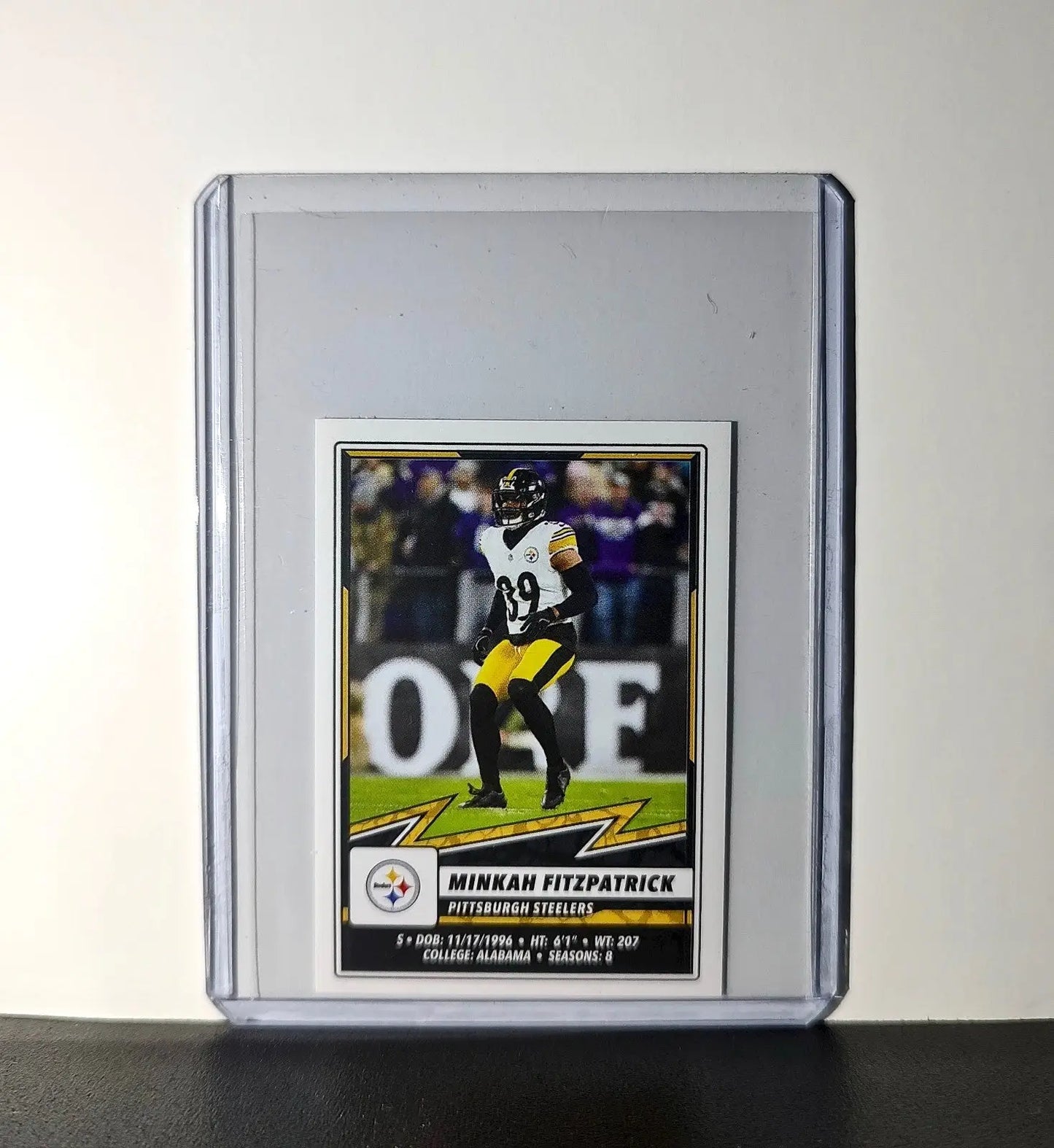 Minkah Fitzpatrick 2025 Panini NFL #163 Sticker Steelers