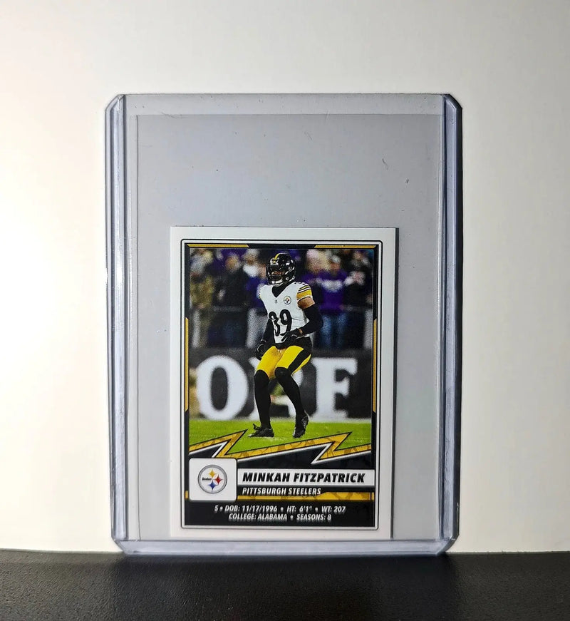 Minkah Fitzpatrick 2025 Panini NFL #163 Sticker Steelers