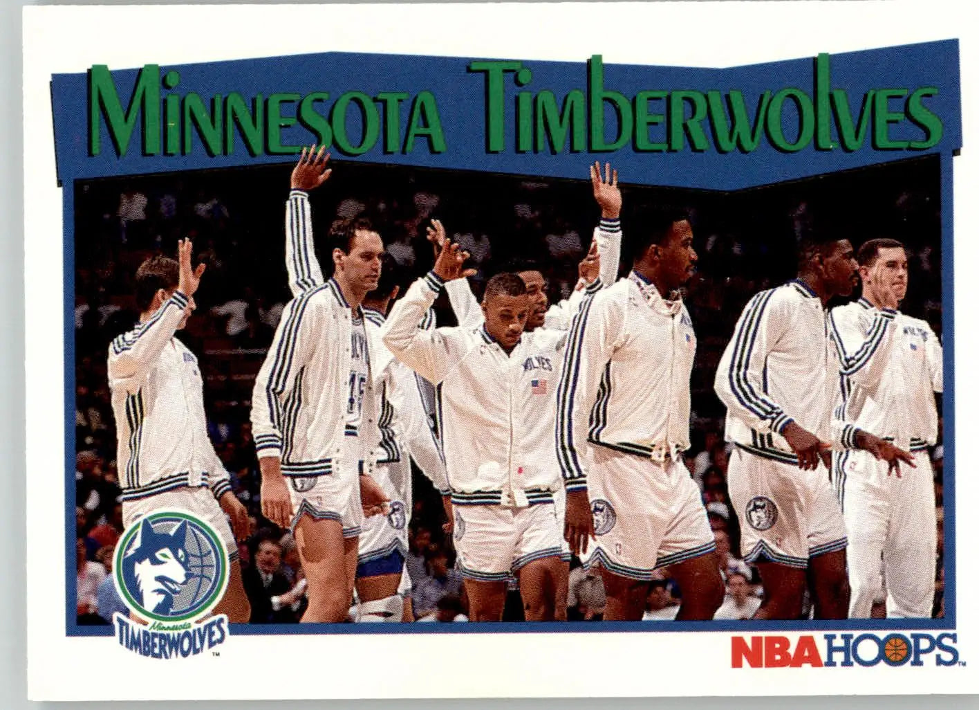 Minnesota Timberwolves - 1991-92 Hoops - #289 - Basketball - Basketball Card Single
