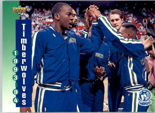 Minnesota Timberwolves - 1993-94 Upper Deck - #225 - Basketball - Basketball Card Single