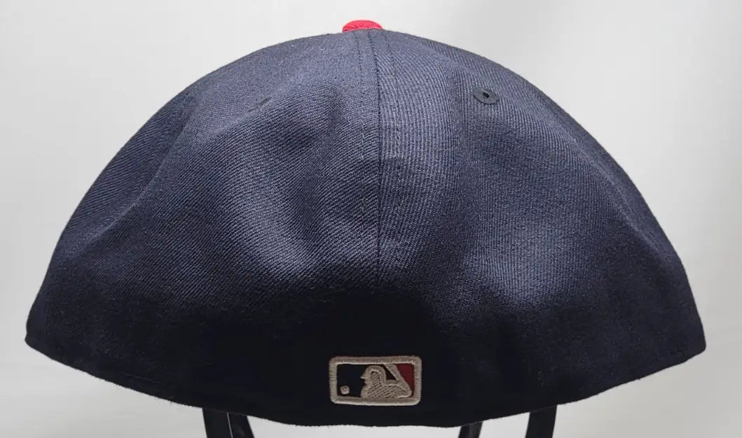 Inside tags of a Minnesota Twins MLB Era 59FIFTY fitted on-field hat cap