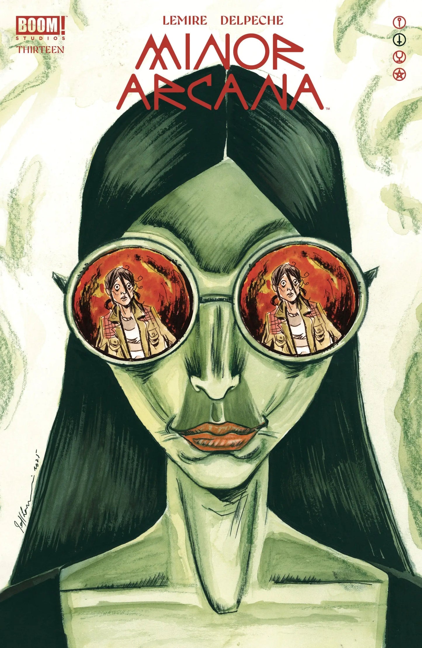 Minor Arcana #13 A Main (Dressed Lemire) - Back Issues