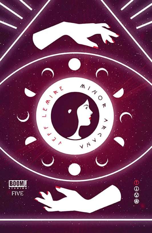 Comic book cover B Martin for Minor Arcana Bad Omens series