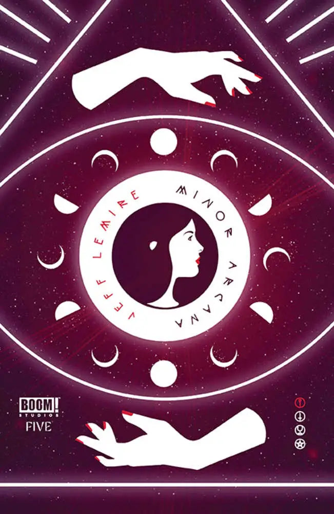 Comic book cover B Martin for Minor Arcana Bad Omens series