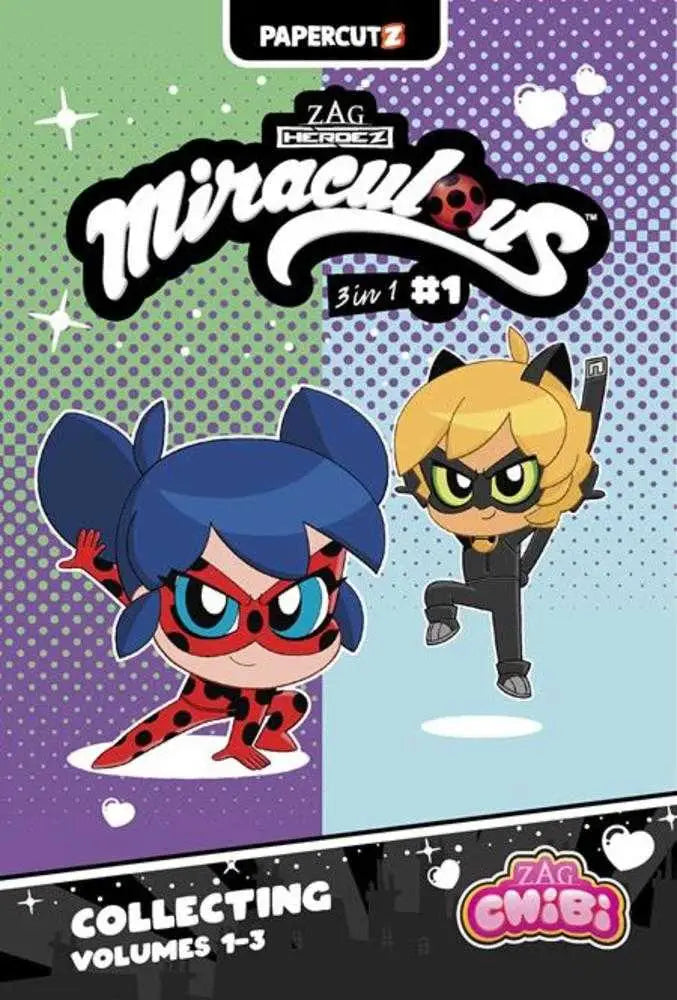 Miraculous Ladybug Chibi 3 In 1 TPB Volume 01 - Comic Book