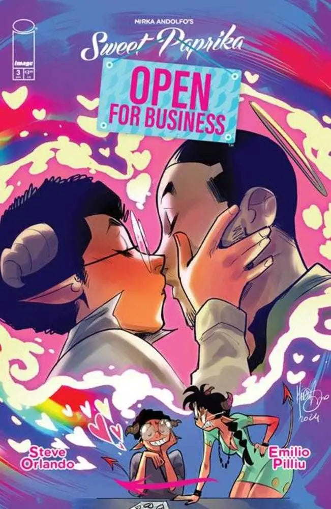 Comic book cover of Mirka Andolfo Sweet Paprika Open For Business #3