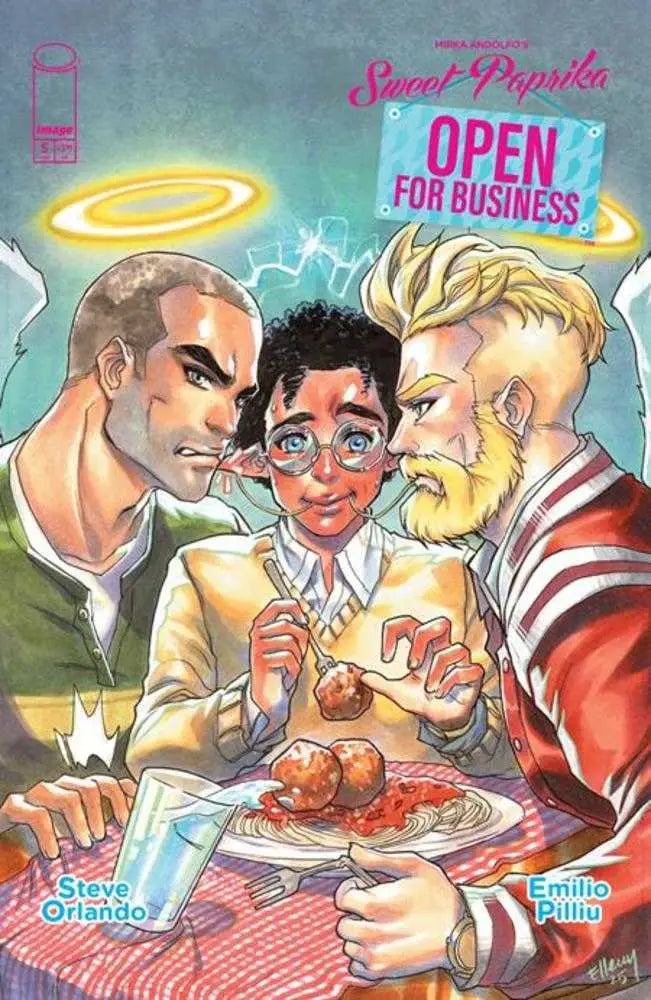 Mirka Andolfos Sweet Paprika Open For Business #5 (Of 5) Cover F Elmer Santos Variant (Mature) - Comic Book