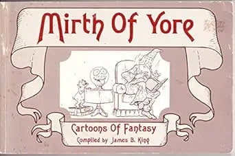 Colorful cartoon fantasy book showcasing fantasy cartoons and yore cartoons for collectors