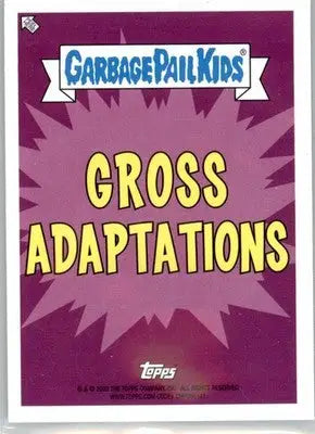 Misguided Guy - 2022 Garbage Pail Kids: Book Worms - #25a - Gross Adaptations - Non-Sports Card Single