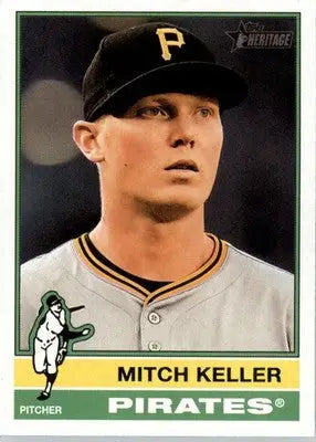 Mitch Keller - 2025 Topps Heritage - #146 - Baseball - Baseball Card Single