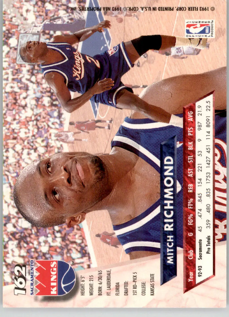 Mitch Richmond - 1993-94 Ultra - #162 - Basketball - Basketball Card Single