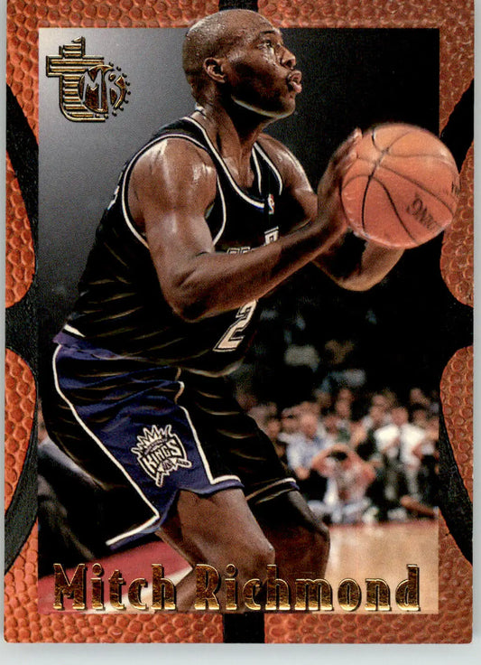 Mitch Richmond - 1994-95 Topps Embossed - #84 - Basketball - Basketball Card Single