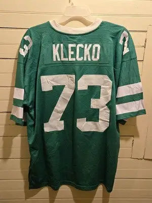 Mitchell & Ness NFL Jersey Mens 2XL 1983 Joe Klecko Green Replica 73 - Apparel