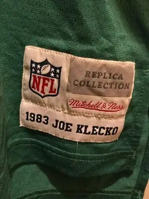 Mitchell & Ness NFL Jersey Mens 2XL 1983 Joe Klecko Green Replica 73 - Apparel