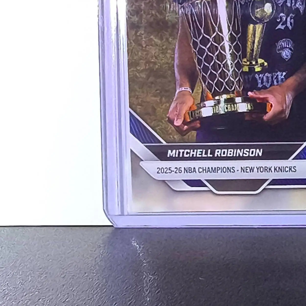 Mitchell Robinson 2026 Topps Now NBA Champions #C8-SP Card New York Knicks - Basketball Card Single
