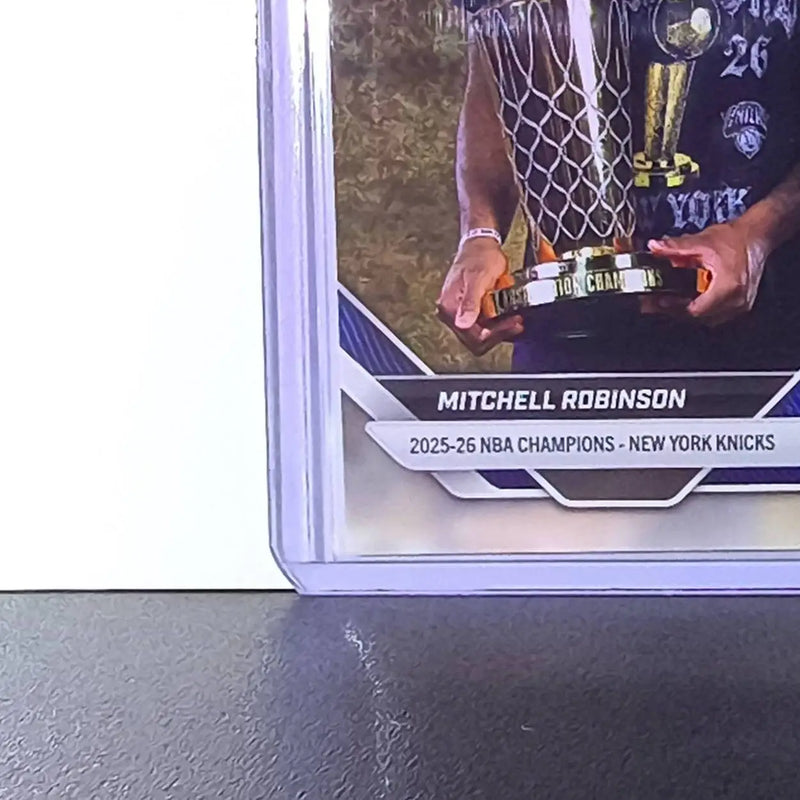 Mitchell Robinson 2026 Topps Now NBA Champions #C8-SP Card New York Knicks - Basketball Card Single