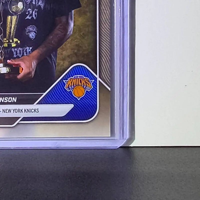 Mitchell Robinson 2026 Topps Now NBA Champions #C8-SP Card New York Knicks - Basketball Card Single
