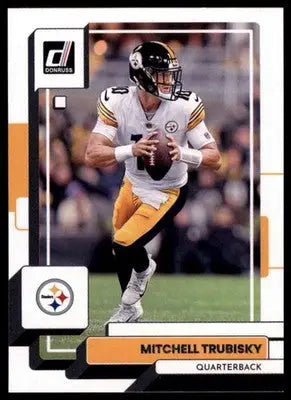 Mitchell Trubisky 2022 Donruss #223 Pittsburgh Steelers - Football Card Single