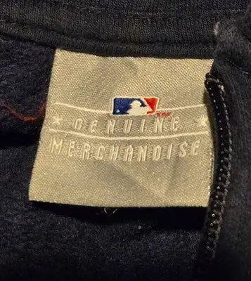 MLB Genuine Merchandise Atlanta Braves Hoodie Men’s XL Acuna Jr 13 Navy Full Zip - Apparel