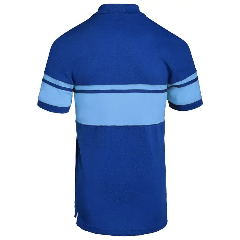 MLB Team Apparel Cotton Stripe Polo Team Color Kansas City Royals - Apparel