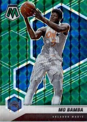 Mo Bamba - 2020-21 Panini Mosaic - #38 - Mosaic Green Basketball - Basketball Card Single