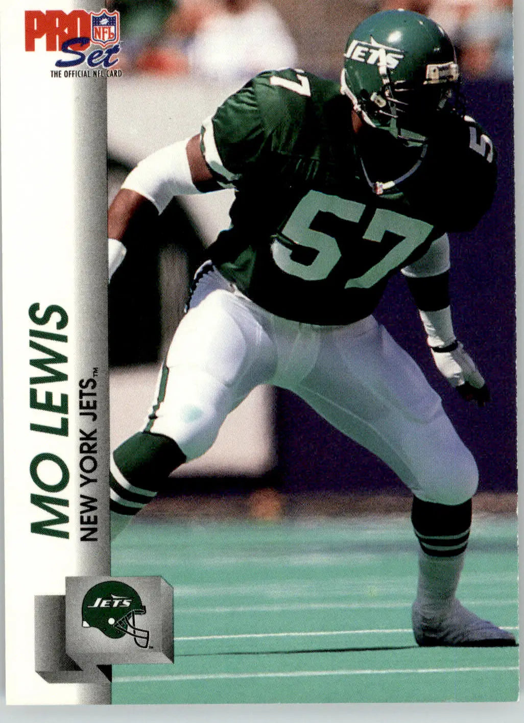 Mo Lewis - 1992 Pro Set - #600 - Football - Football Card Single
