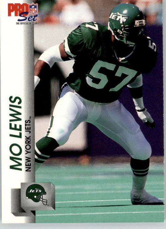Mo Lewis - 1992 Pro Set - #600 - Football - Football Card Single