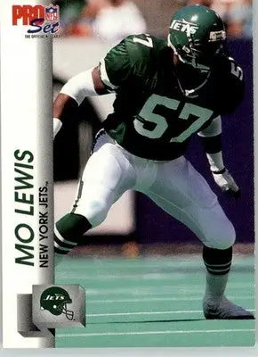 Mo Lewis - 1992 Pro Set - #600 - Football - Football Card Single