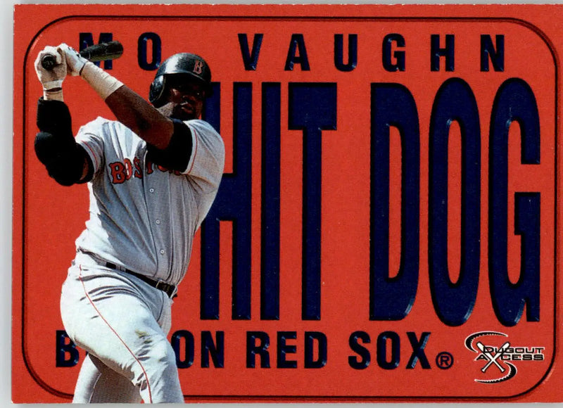 Mo Vaughn - 1998 SkyBox Dugout Axcess - #133 - Baseball - Baseball Card Single