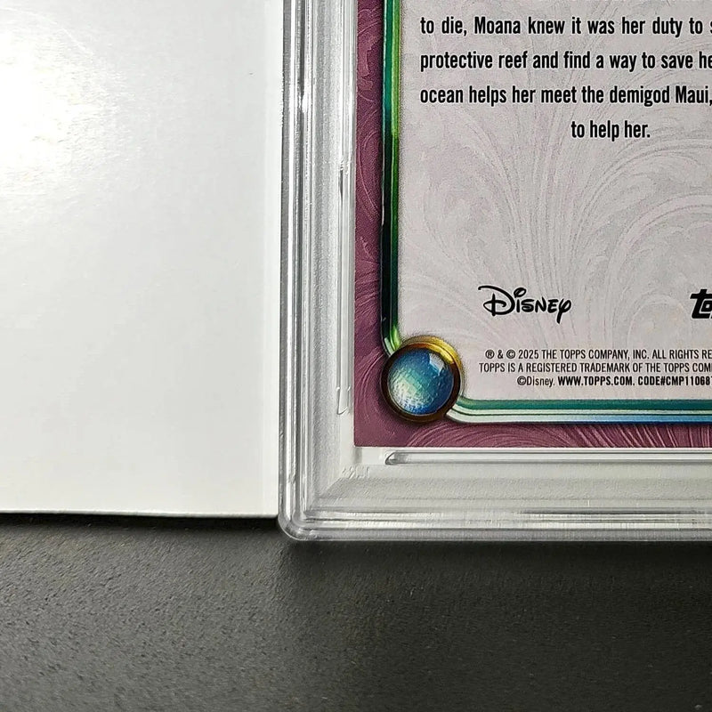 Moana 2025 Topps Disney Cartoon Princess #162 Card Moana PSA 9 - Non-Sports Card Single