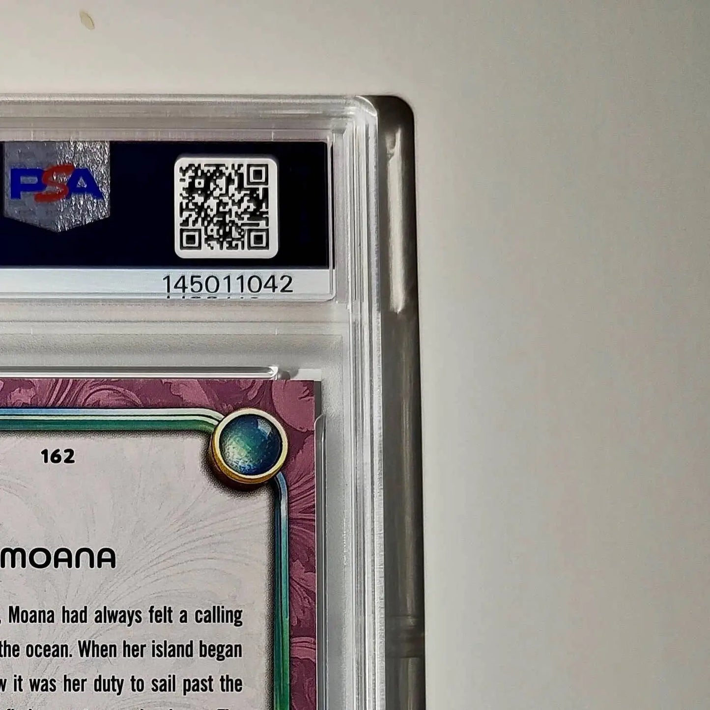 Moana 2025 Topps Disney Cartoon Princess #162 Card Moana PSA 9 - Non-Sports Card Single