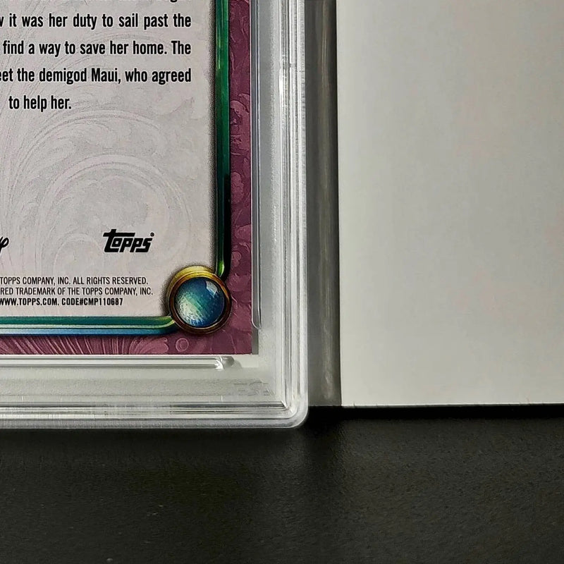 Moana 2025 Topps Disney Cartoon Princess #162 Card Moana PSA 9 - Non-Sports Card Single