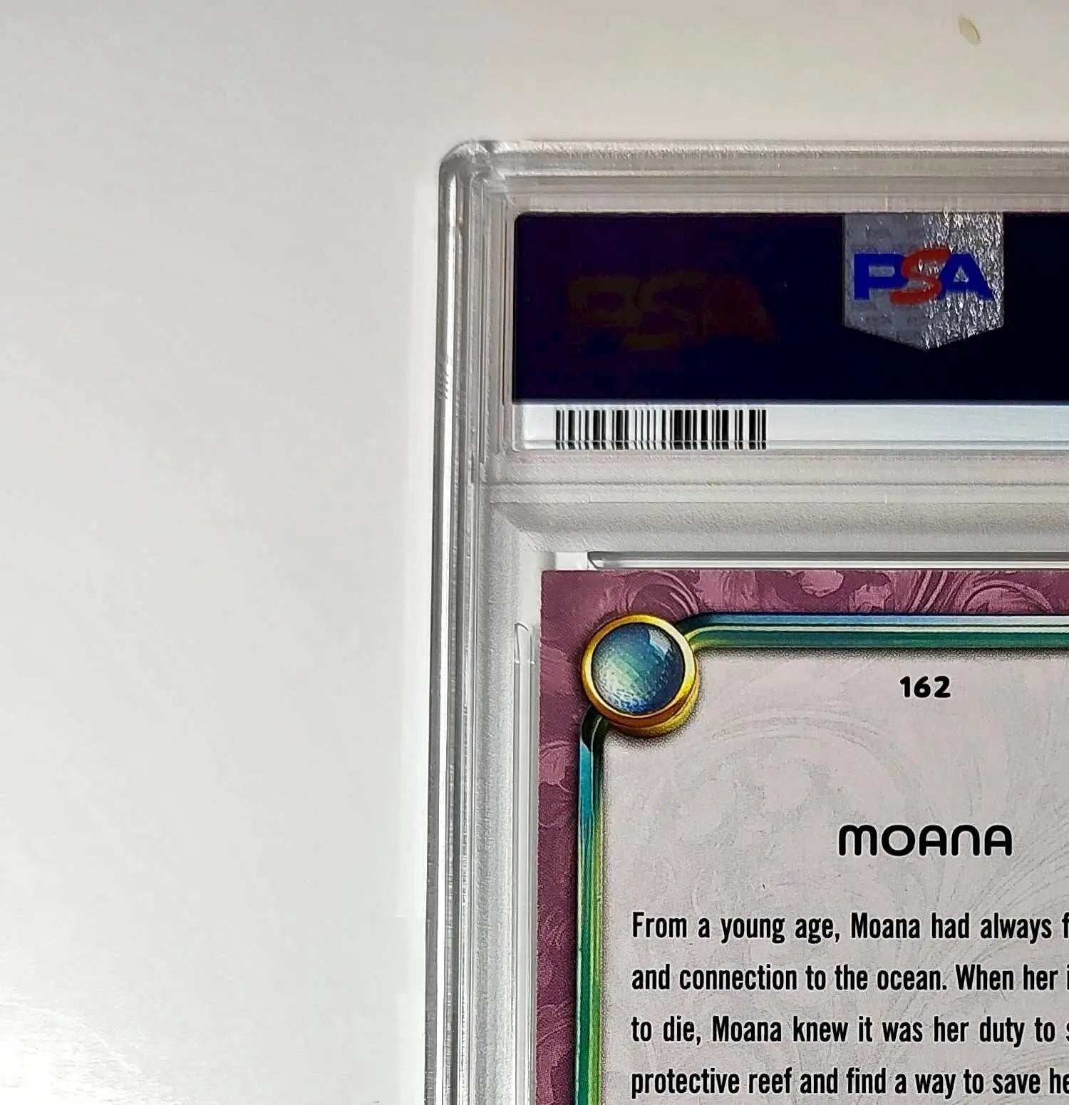 Moana 2025 Topps Disney Cartoon Princess #162 Card Moana PSA 9 - Non-Sports Card Single