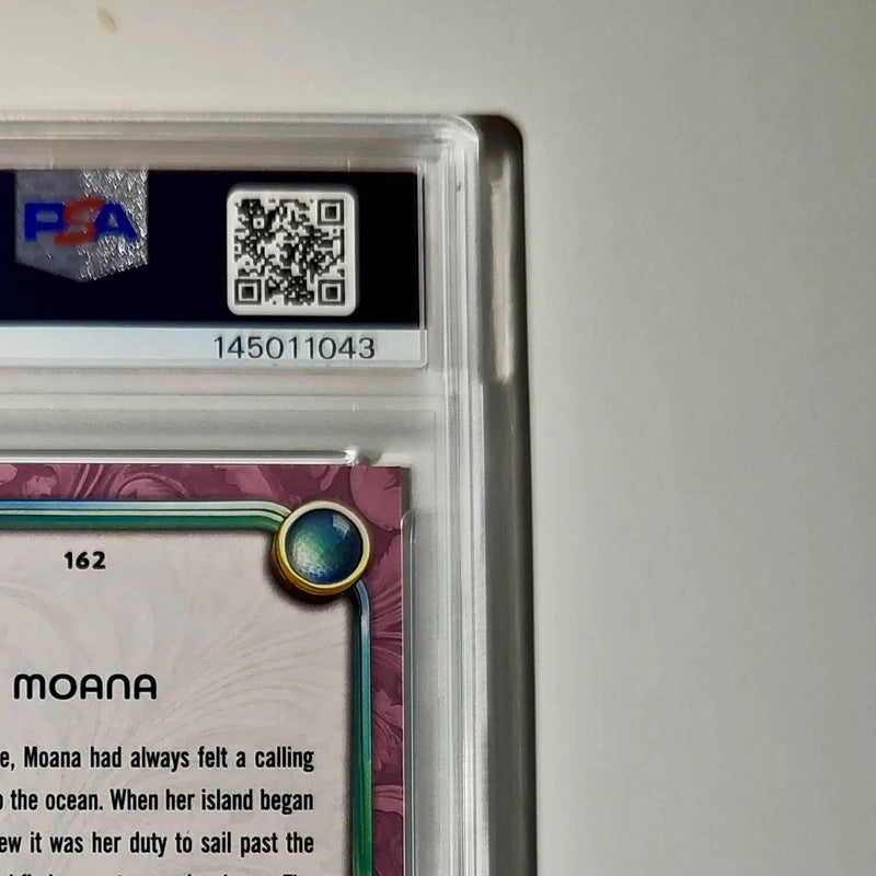 Moana 2025 Topps Disney Cartoon Princess #162 Card Moana PSA 9 MT - Non-Sports Card Single
