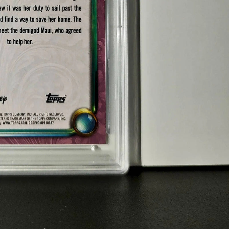 Moana 2025 Topps Disney Cartoon Princess #162 Card Moana PSA 9 MT - Non-Sports Card Single
