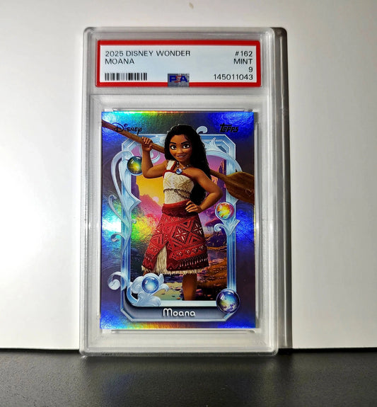 Moana 2025 Topps Disney Cartoon Princess #162 Card Moana PSA 9 MT - Non-Sports Card Single